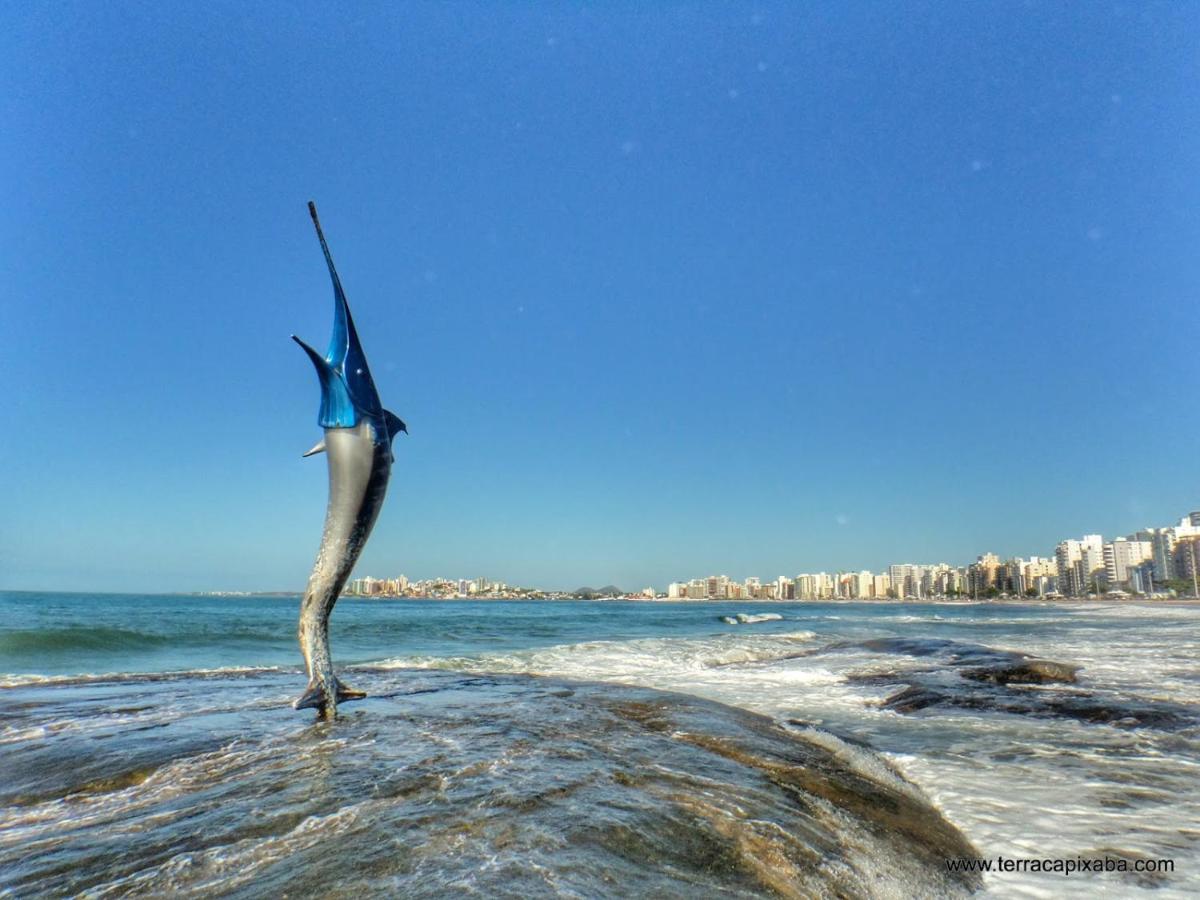 Guarapari - Praia Do Morro Com Vista Para O Mar Екстериор снимка